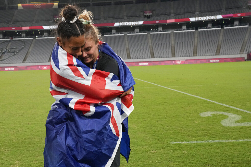 Tokyo Olympics Athletes and Flags Photo Gallery